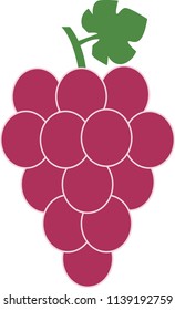 Red Grape Vector