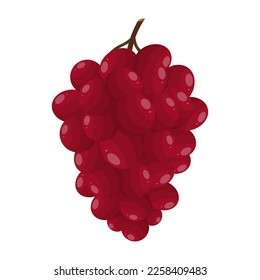Uvas Rojas, Uvas Deliciosas, Refrescantes Y Dulces Que Son Muy Beneficiosas Para La Salud