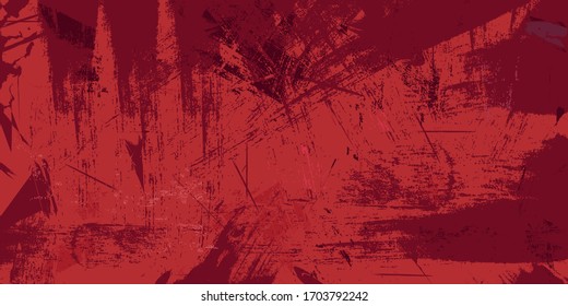 red graphic abstract background vector