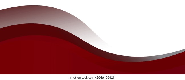 red gray abstract wave background for corporate banner, business presentation, poster, journal cover.