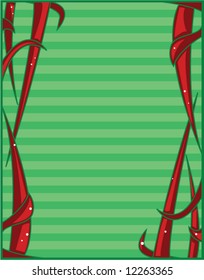 Red green abstract background