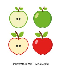 20,404 Apple half icon Images, Stock Photos & Vectors | Shutterstock