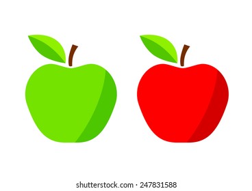 Red Apple Half Apple Fruit Transparent Stock Vector (Royalty Free ...