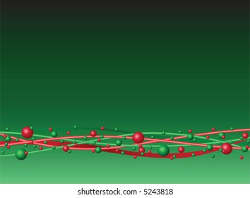 Red and Green Background Design