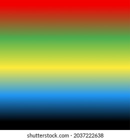 Red, green, blue blank paper without pictures