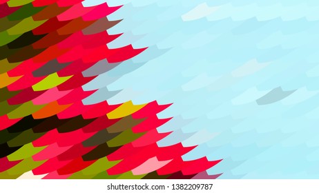 Red Green and Blue Geometric Shapes Background