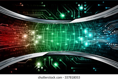 red green blue Light Abstract Technology background for computer graphic website internet and business. circuit. illustration. digital. infographics. binary code background. www.vector.Spark.zero one