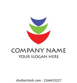 red green blue logo