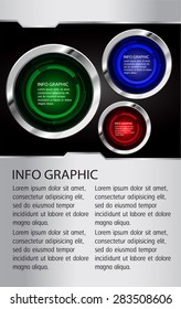 red green blue Web Design Website Elements Template for graphic internet. text box. label. infographics. metal. card. text box label. banner. Brochures. silver. book