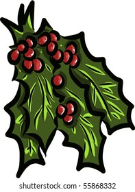 Red Green Christmas Mistletoe
