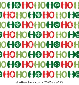 Diseño de patrón transparente de Navidad rojo y verde