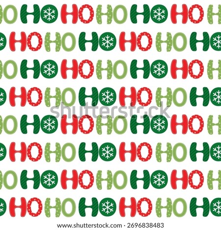 red and green christmas seamless pattern design
