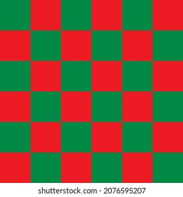 Red, green, Christmas team background pattern for screening on various materials such as bags, handkerchiefs, curtains, sheets, wrapping paper, boxes, cards, cell phone cases, mugs, plates, etc.