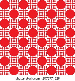 Red, green, Christmas team background pattern for screening on various materials such as bags, handkerchiefs, curtains, sheets, wrapping paper, boxes, cards, cell phone cases, mugs, plates, etc.