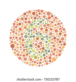 Red Green Color Blind Test - Number 6