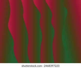 Rot und Grün Farbkombination Farbverlauf Hintergrund Design.