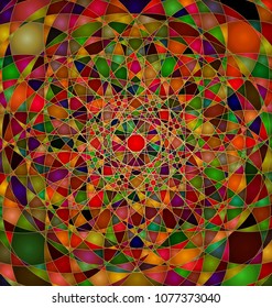red green color patterned background