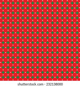 red green geometric pattern