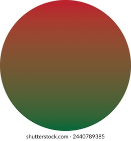 Red and green Gradient color background circle shape 