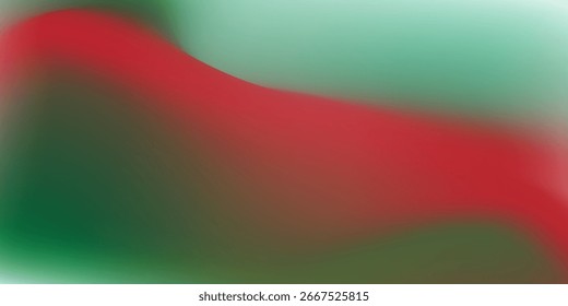 Espacio de copia de Plantilla de fondo de malla de gradiente líquido rojo y verde. diseño de fondo de gradiente de color dinámico abstracto. simple