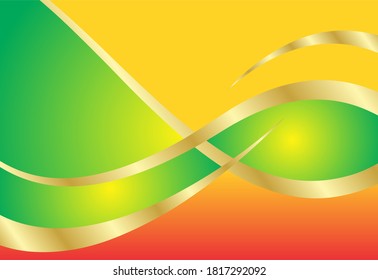 Rot, Grün, Orange, abstrakter Hintergrund, bunte geometrische Blumen in nahtlosen Vektormustern