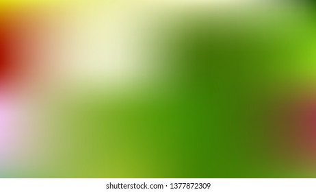 Red and Green PowerPoint Slide Background