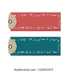 Red Green price tag banner graphic card