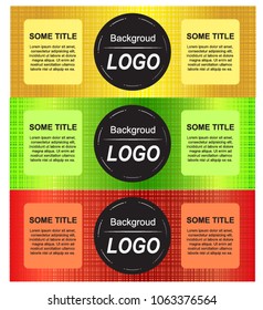 Red Green and Rellow  lines . vector backgroud wallpaper concept for Label and print