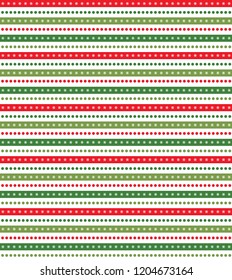 red and green seamless pattern design