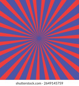 Red green sunshine colorful vector background. Abstract sunburst design wallpaper for template banner business social media advertising. cartoon backdrop.