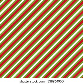 red green white diagonal stripe pattern background