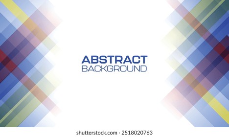 red, green, yellow and blue abstract background with patten shape