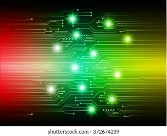 red green yellow Light Abstract Technology background for computer graphic website internet business. circuit. illustration.digital.infographics. binary code. www.motion move blur. scan virus. vector