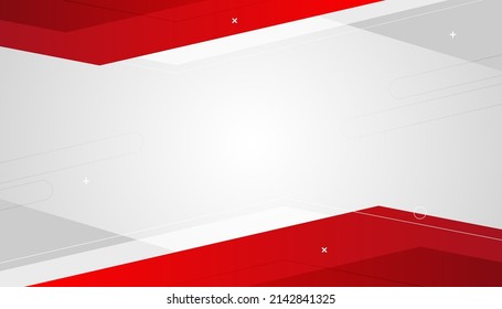 Red and grey abstract background