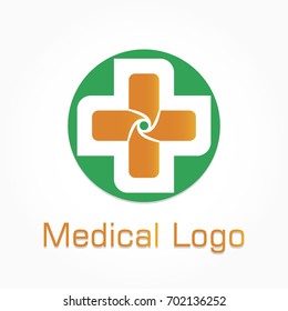red grey heart shape with medical cross logo vector with wings and oval frame