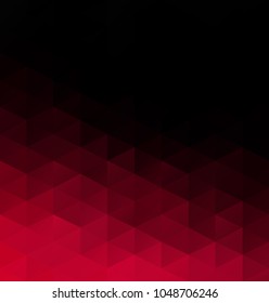 Fondo de mosaico de Red Grid, plantillas de diseño creativo