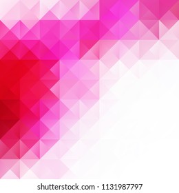 Red Grid Mosaic Background, Creative Design Templates