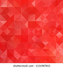 Red Grid Mosaic Background, Creative Design Templates
