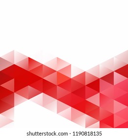 Red Grid Mosaic Background, Creative Design Templates