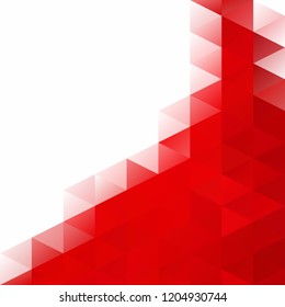 Red Grid Mosaic Background, Creative Design Templates