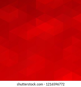 Red Grid Mosaic Background, Creative Design Templates