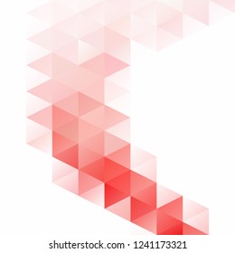 Red Grid Mosaic Background, Creative Design Templates