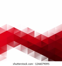Red Grid Mosaic Background, Creative Design Templates