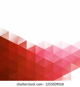 Red Grid Mosaic Background, Creative Design Templates