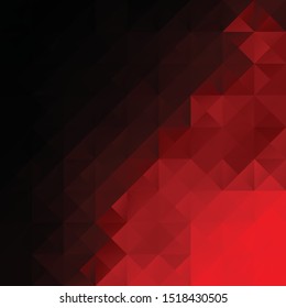 Red Grid Mosaic Background, Creative Design Templates