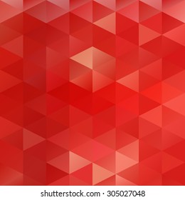 Red Grid Mosaic Background, Creative Design Templates