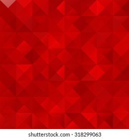 Red Grid Mosaic Background, Creative Design Templates