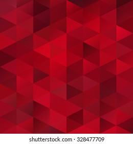 Red Grid Mosaic Background, Creative Design Templates