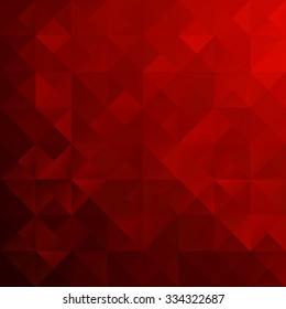 Red Grid Mosaic Background, Creative Design Templates
