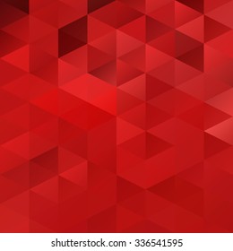 Red Grid Mosaic Background, Creative Design Templates